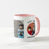 Love You Grandma Abuela Nana Nonna Family Foto Mok (Voorkant rechts)