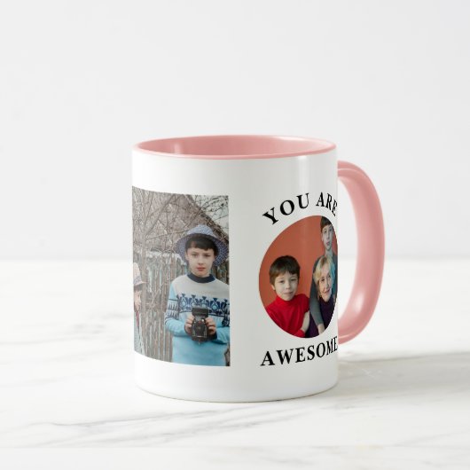 Love You Grandma Abuela Nana Nonna Family Foto Mok (Voorkant rechts)