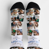 Love You Grandpa Photo Collage Socks Sokken (Top)