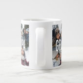 Love You Grandpa Photo Collage Vaderdag Grote Koffiekop (Achterkant)