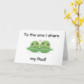 "LOVE YOU / HAPPY JUBILEUM" VOOR EEN DIE IK DEEL P KAART (Gele Bloem)