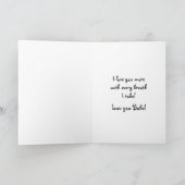 LOVE YOU - HEART - PENGUIN COLLECTIE KAART (Binnen)