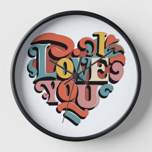 Love You Heart Retro Psychedelia (Voorkant)