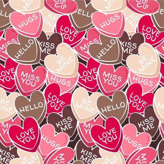 Love You Hearts  Feestdagenkaart