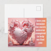 Love you Holiday Briefkaart (Voorkant / Achterkant)