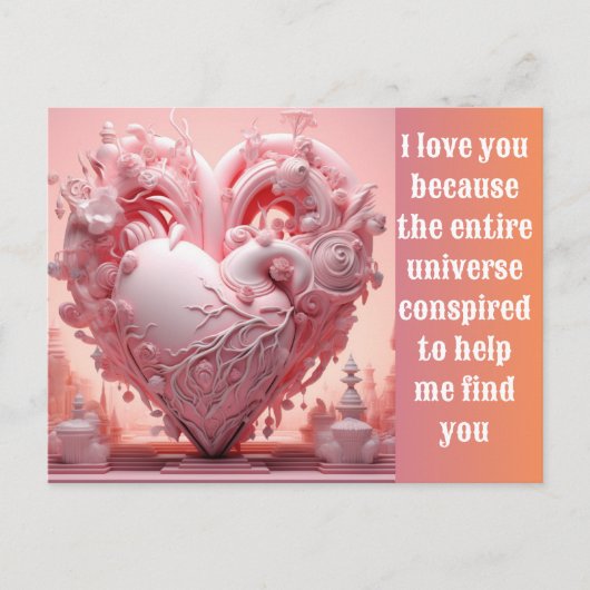 Love you Holiday Briefkaart (Voorkant)