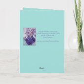 Love You Husband's Name Cool Tabby Cat Funny Card Kaart (Achterkant)