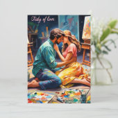 Love You Kaart van James Michael Miller (Staand voorkant)