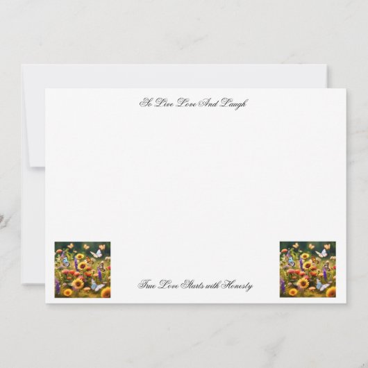 Love You Kaart van James Michael Miller (Achterkant)