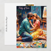 Love You Kaart van James Michael Miller (Voorkant / Achterkant)