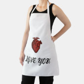 Love You - kitchen Gift  Schort (Insitu)