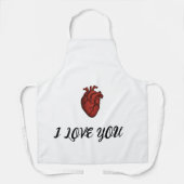 Love You - kitchen Gift  Schort (Voorkant)