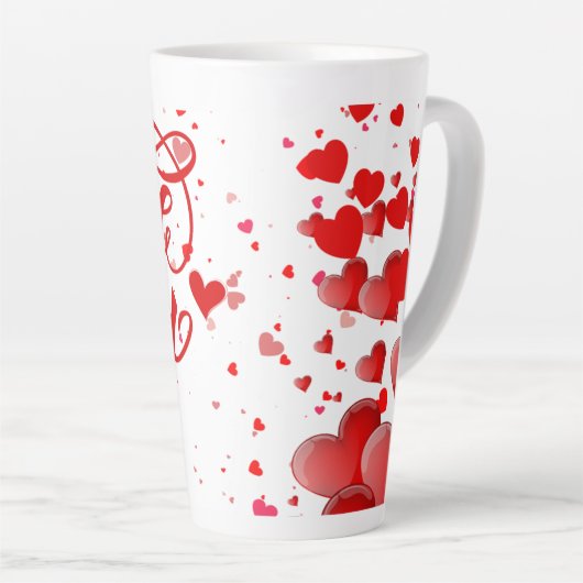 Love You Large Latte Mug Mok (Rechterhoek)