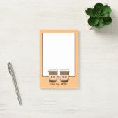 Love You Latte Koffie Post-it® Notes (Kantoor)