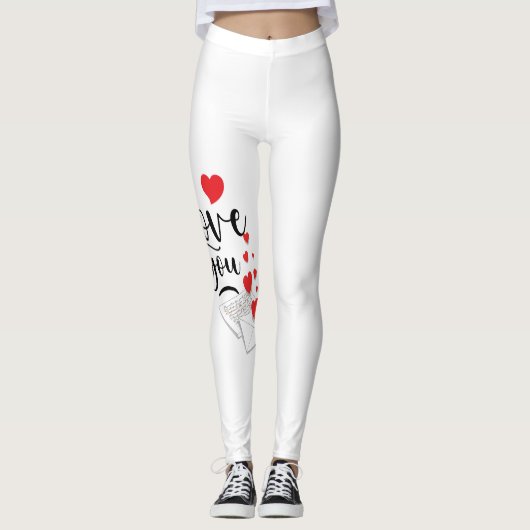 Love You Leggings (Voorkant)
