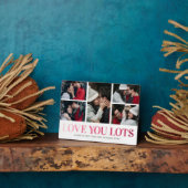 Love You Lots 5 Foto Fotoplaat (Zijkant)