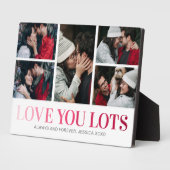 Love You Lots 5 Foto Fotoplaat (Zijkant)