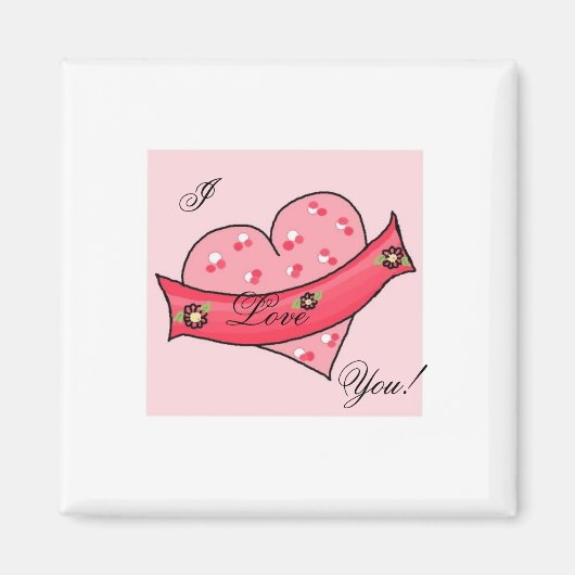 Love You - magneet (Voorkant)