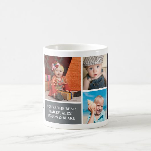 Love You Mam Grijs Moederdag Gift Koffiemok (Center)