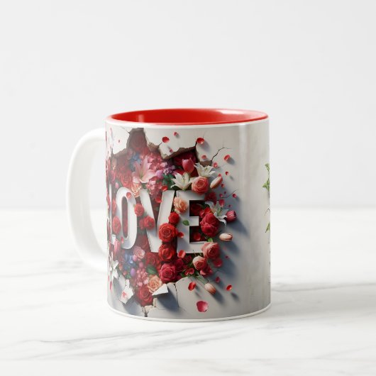 Love You Mama Moederdag Mok (Voorkant links)