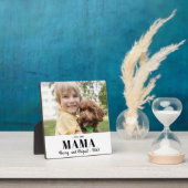 Love You Mama Photo Familie Modern Keepsake Fotoplaat (Insitu)