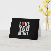 Love You Meer Gepolijste Stijl Kaart (Gele Bloem)