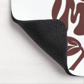 Love You Moeder Roos Typografie Muismat (Hoek)