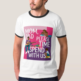 Love You Mom & Dad T- Shirt