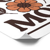 Love You Mom Decoratieve Wand Poster (Hoek)