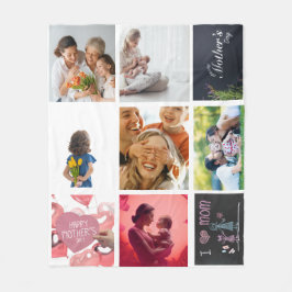 Love you Mom Fleece Deken