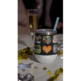 Love you mom fotocollage gepersonaliseerd zwart