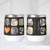 Love you mom fotocollage gepersonaliseerd zwart