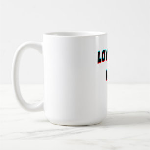 Love You Mom - Hartelijke handgeschreven typografi Koffiemok