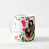 "Love You Mom Mok - Red Flower Design & Foto (Voorkant links)