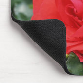 Love You Mom Red Rose Flower Gepersonaliseerd Muismat (Hoek)