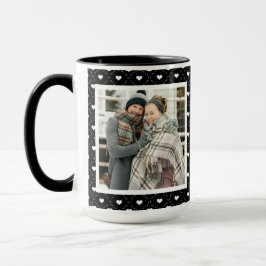 "Love You More" Aangepaste foto en liefdesgedicht Mok