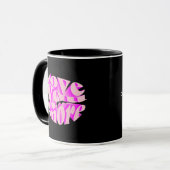 Love You More Clean Typography  Mok (Voorkant links)