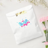 Love You More Clean Typography Style  Bedankzakje (Gezegeld)