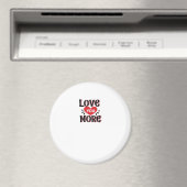 Love You More Creative Style Design Magneet (Insitu (Vaatwasser))