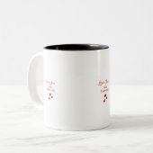 Love you More Every Day Mug Tweekleurige Koffiemok (Voorkant links)
