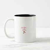 Love you More Every Day Mug Tweekleurige Koffiemok (Links)