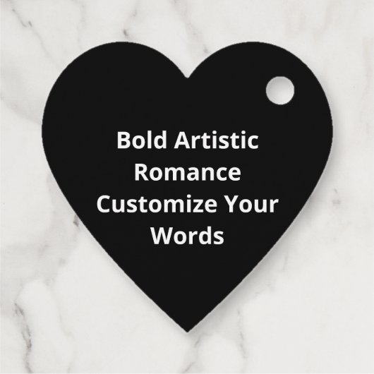 Love You More Expressive Art  Bedankjes Labels (Achterkant)