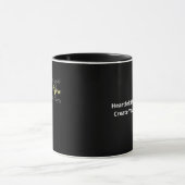 Love You More Heartfelt Modern Design  Mok (Midden)