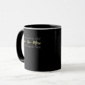 Love You More Heartfelt Modern Design  Mok (Voorkant links)
