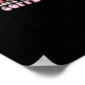 Love You More Minimal Design  Poster (Hoek)