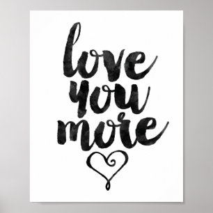 Love You More Poster