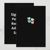 Love You More Signature Design  Feestdagenkaart (Voorkant / Achterkant)