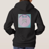 Love You More Than Wi-Fi – Cute Romantic Tech Quot Hoodie (Achterkant)