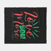 Love You More Timeless Classic Fleece Deken (Voorkant (Horizontaal))