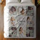 Love You Nana 8-foto Fleece Deken
